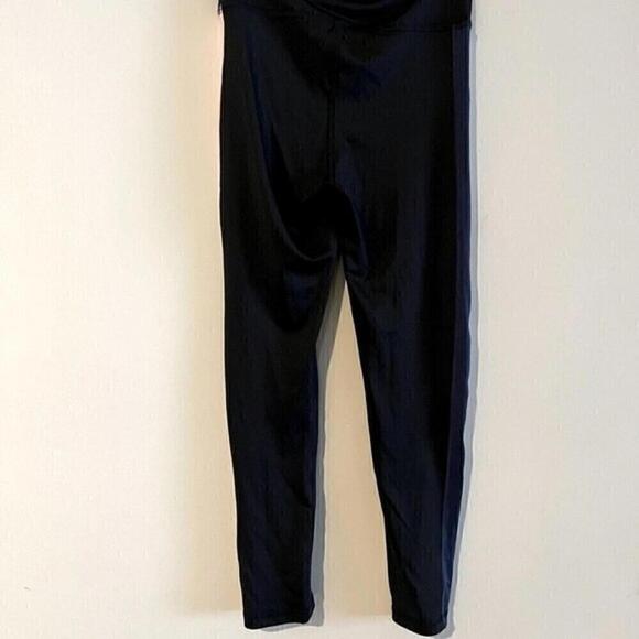 NWT ID Ideology Big Girls Striped Snap Track Pants, leggings Deep Black 14 - Picture 6 of 6